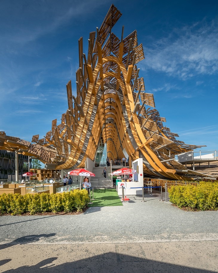 Archisearch - Exterior view of China Pavilion at Expo 2015 Milano Italy by architects Studio Link-Arc & Tsinghua University (c) Pygmalion Karatzas